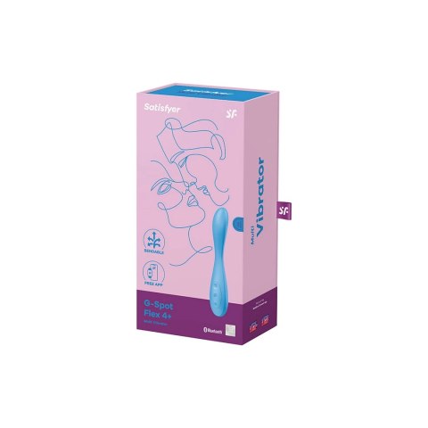 Satisfyer - Zakrzywiony wibrator G-spot Flex 4 Satisfyer - Zakrzywiony wibrator G-spot Flex 4