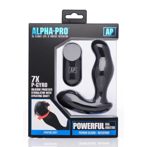 Stymulator prostaty z obrotowym wałem i 7 prędkościami XR Brands Stymulator prostaty z obrotowym wałem i 7 prędkościami XR Brands