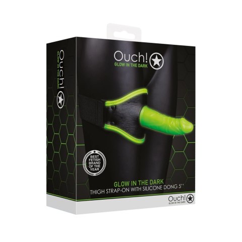 Pasek na udo świecący w ciemności Ouch! by shots Pasek na udo świecący w ciemności Ouch! by shots