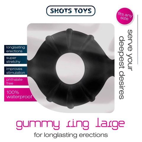 Shots Toys - Pierścień erekcyjny duży Shots Toys - Pierścień erekcyjny duży