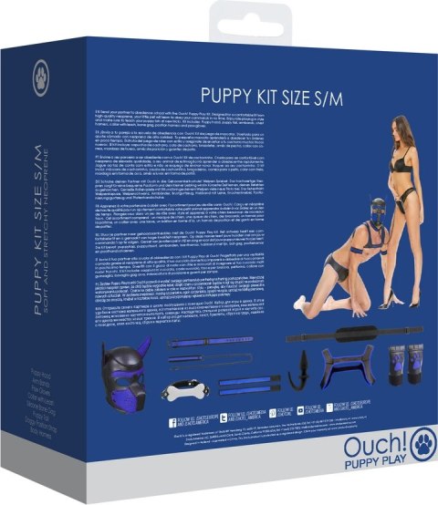 Skórzany zestaw dla mężczyzn bondage S/M Ouch! by shots Skórzany zestaw dla mężczyzn bondage S/M Ouch! by shots