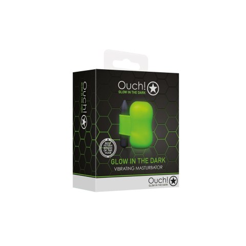 Wibrujący masturbator - świecący w ciemności Ouch! by shots Wibrujący masturbator - świecący w ciemności Ouch! by shots