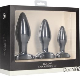 Zestaw zatyczek analnych Apex Ouch! by shots
