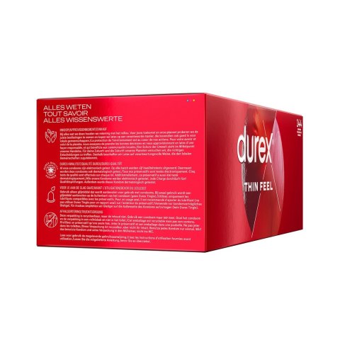 Durex - Cienkie prezerwatywy 144 szt Durex - Cienkie prezerwatywy 144 szt