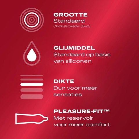 Durex - Cienkie prezerwatywy 144 szt Durex - Cienkie prezerwatywy 144 szt