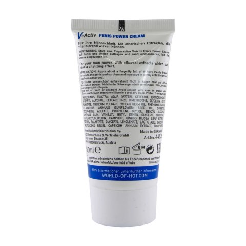 Hot - Krem do penisa nadający zwiększenie wydajności 50 ml Hot - Krem do penisa nadający zwiększenie wydajności 50 ml