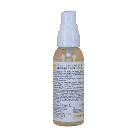 Hot - Żel do gardła -seks oralny - Wanilia - 50 ml Hot - Żel do gardła -seks oralny - Wanilia - 50 ml