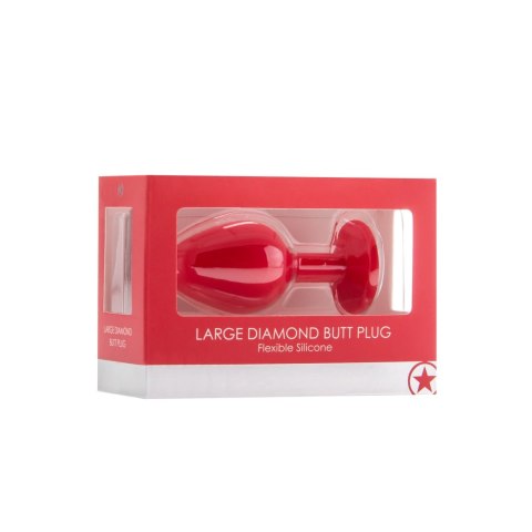 Plug w kształcie diamentu duży Ouch! by shots Plug w kształcie diamentu duży Ouch! by shots