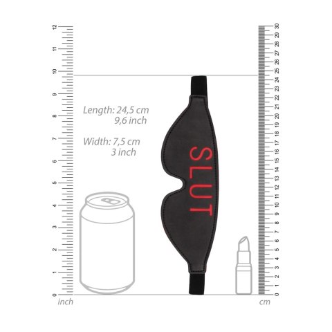 SLUT z opaską na oczy Ouch! by shots SLUT z opaską na oczy Ouch! by shots