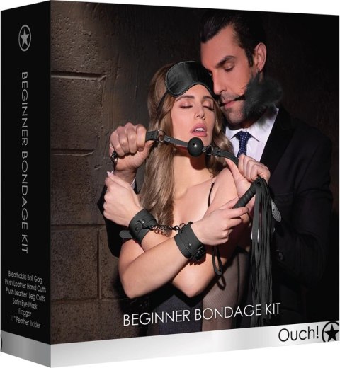 Zestaw do bondage dla początkujących Ouch! by shots Zestaw do bondage dla początkujących Ouch! by shots