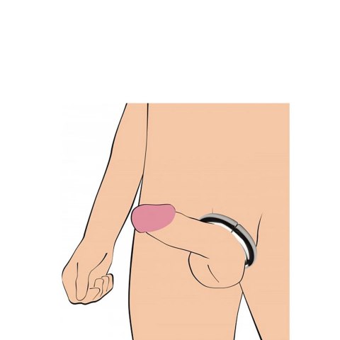 Pierścień magnetyczny ze stali nierdzewnej - 2 / 4,4 cm XR Brands Pierścień magnetyczny ze stali nierdzewnej - 2 / 4,4 cm XR Brands