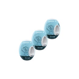 Satisfyer - Masturbatory jajeczka 3 szt Savage