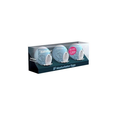 Satisfyer - Masturbatory jajeczka 3 szt Savage Satisfyer - Masturbatory jajeczka 3 szt Savage