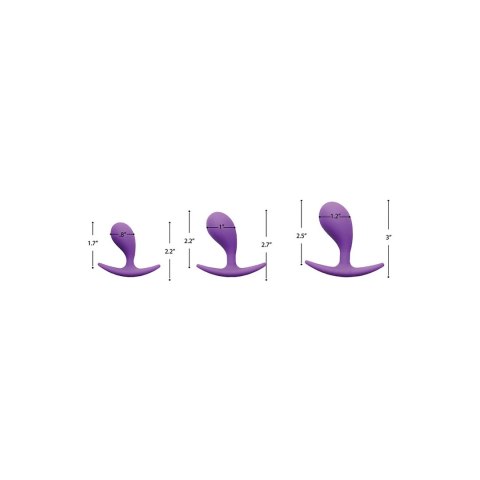 Silikonowy zestaw do treningu analnego XR Brands Silikonowy zestaw do treningu analnego XR Brands