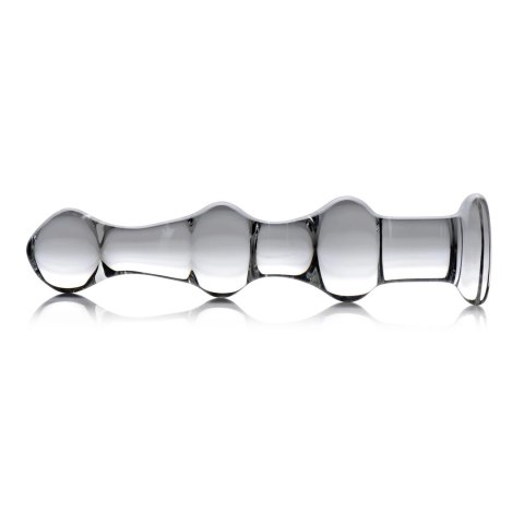 Szklane dildo z 3 wypustkami Mammoth XR Brands Szklane dildo z 3 wypustkami Mammoth XR Brands