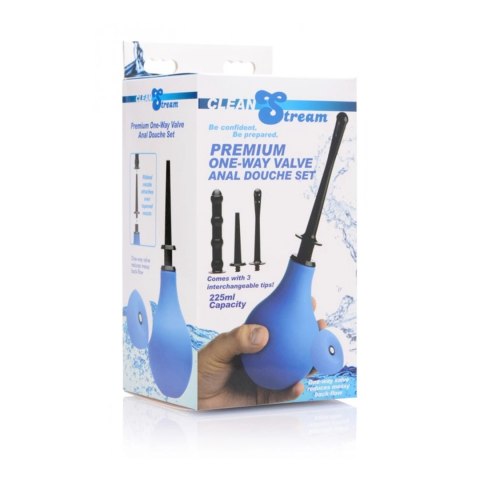 Zestaw prysznicowy analny z zaworem jednokierunkowym Premium XR Brands Zestaw prysznicowy analny z zaworem jednokierunkowym Premium XR Brands