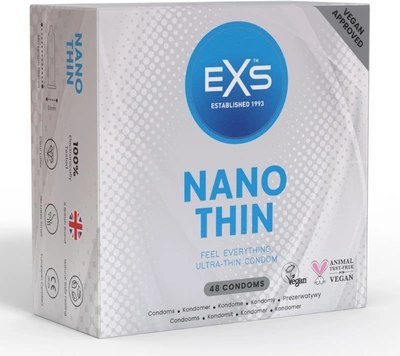 Prezerwatywy Nano 48 sztuk EXS Prezerwatywy Nano 48 sztuk EXS
