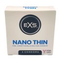 Prezerwatywy Nano cienkie 3 sztuki EXS