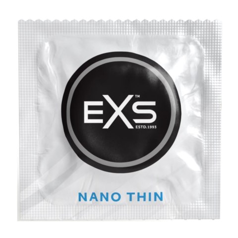 Prezerwatywy Nano cienkie 3 sztuki EXS Prezerwatywy Nano cienkie 3 sztuki EXS