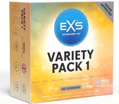 Prezerwatywy premium Variety 1 48 szt EXS Prezerwatywy premium Variety 1 48 szt EXS