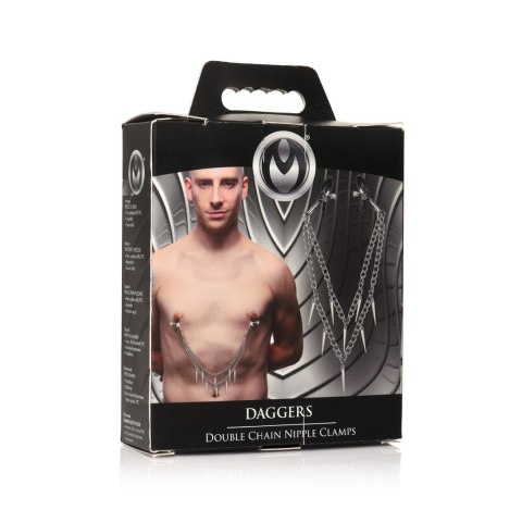 XR Brands - Podwójne łańcuszki na sutki XR Brands - Podwójne łańcuszki na sutki