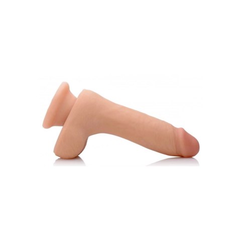 XR Brands - Dildo o podwójnej gęstości - 18 cm XR Brands - Dildo o podwójnej gęstości - 18 cm