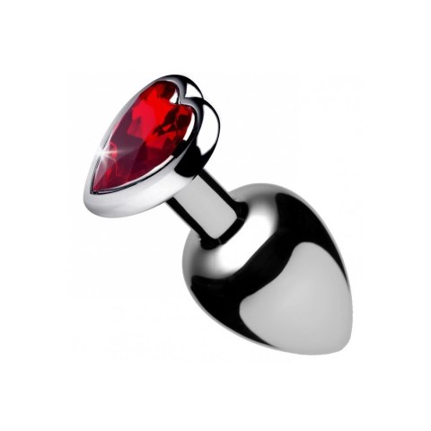 XR Brands - Korek analny - serce - średni XR Brands - Korek analny - serce - średni