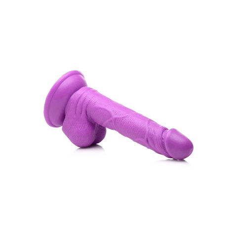 XR Brands - Realistyczne dildo z jądrami POP - 16,5 cm XR Brands - Realistyczne dildo z jądrami POP - 16,5 cm