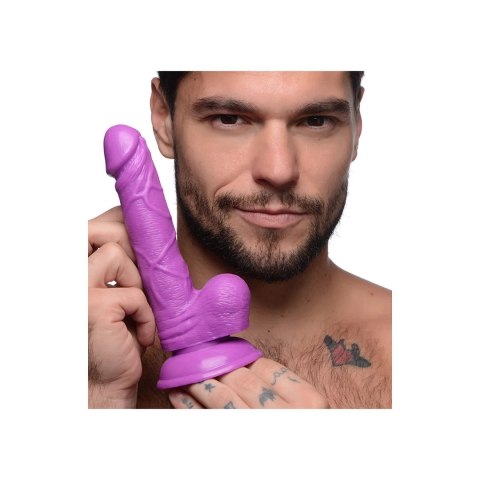 XR Brands - Realistyczne dildo z jądrami POP - 16,5 cm XR Brands - Realistyczne dildo z jądrami POP - 16,5 cm