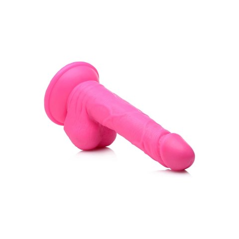 XR Brands - Realistyczne dildo z jądrami POP - 16,5 cm XR Brands - Realistyczne dildo z jądrami POP - 16,5 cm