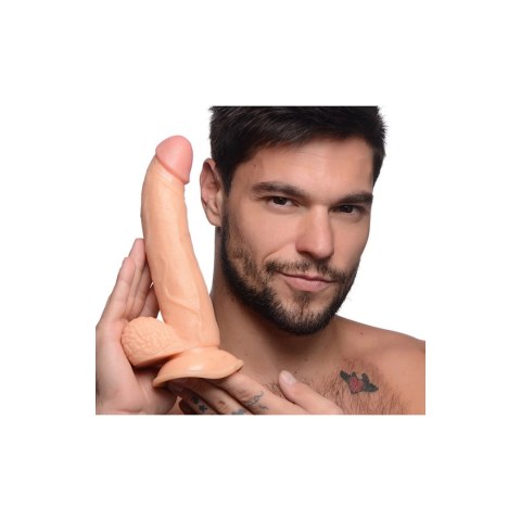 XR Brands - Realistyczne dildo z jądrami POP - 19 cm XR Brands - Realistyczne dildo z jądrami POP - 19 cm