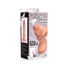 XR Brands - Realistyczne, podwójne dildo tryskające - 25,5 cm
