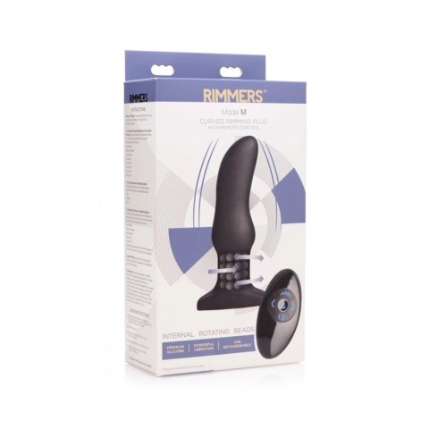 XR Brands - Zakrzywiony korek analny XR Brands - Zakrzywiony korek analny