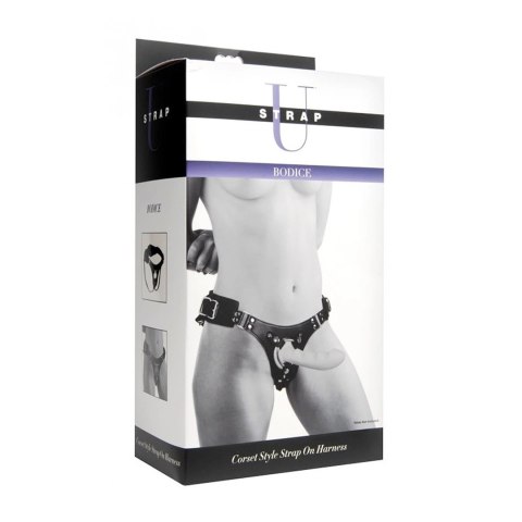 Xr Brands - Uprząż typu strap-on w stylu gorsetu Xr Brands - Uprząż typu strap-on w stylu gorsetu