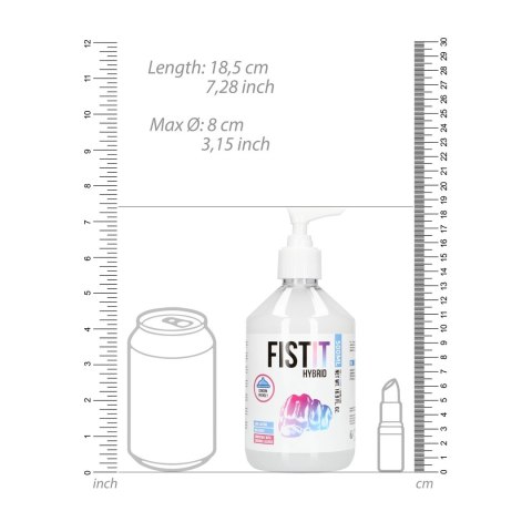 Fist It by Shots Hybrydowy Żel Intymny z Pompką 500ml Fist It by Shots Hybrydowy Żel Intymny z Pompką 500ml