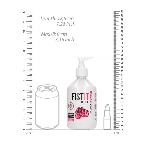 Fist It by Shots - Smarowidło na bazie wody 500ml + pompka Fist It by Shots - Smarowidło na bazie wody 500ml + pompka
