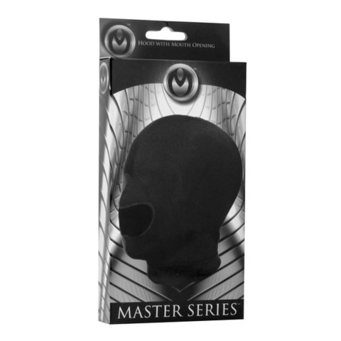 XR Brands - Maska na twarz z elastycznego materiału z otwartymi ustami XR Brands - Maska na twarz z elastycznego materiału z otwartymi ustami