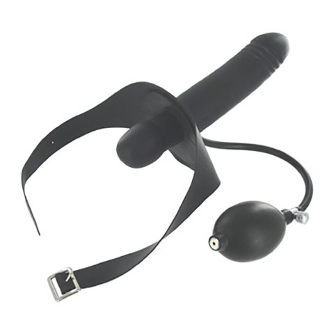 XR Brands - Nadmuchiwany knebel z dildo XR Brands - Nadmuchiwany knebel z dildo