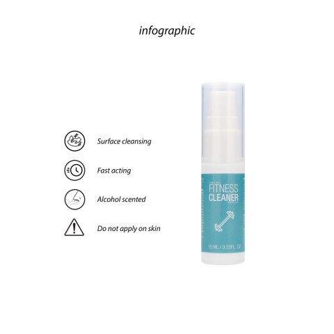 Antybakteryjny środek czyszczący Fitness 15 ml Pharmquests shots Antybakteryjny środek czyszczący Fitness 15 ml Pharmquests shots