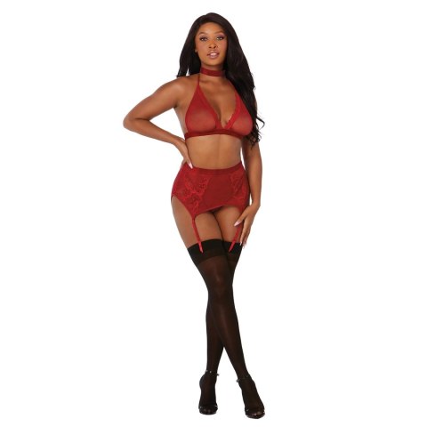 Dreamgirl - Czteroczęściowy zestaw - Rozmiar uniwersalny Dreamgirl - Czteroczęściowy zestaw - Rozmiar uniwersalny