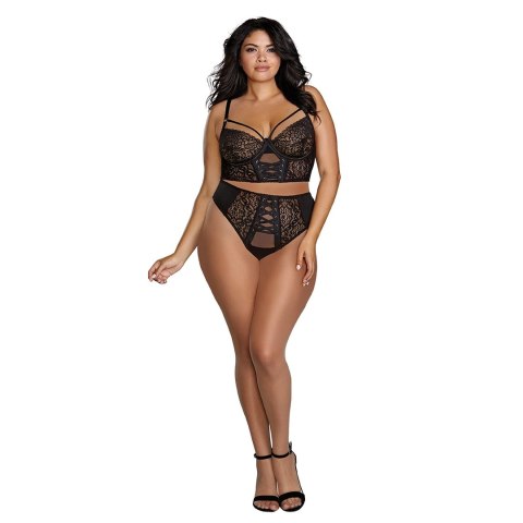Dreamgirl - Gorset z elastycznej siateczki - XL Dreamgirl - Gorset z elastycznej siateczki - XL