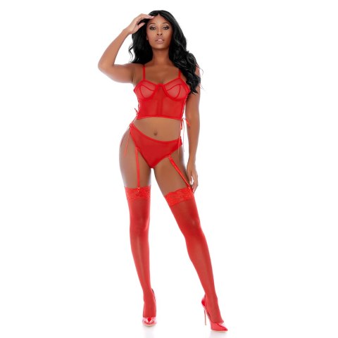 Dwuczęściowy zestaw Bustier XL Forplay Dwuczęściowy zestaw Bustier XL Forplay