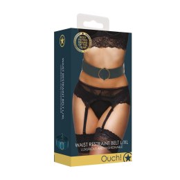 Pas biodrowy z pierścieniami do wiązania - L/XL Ouch! by shots