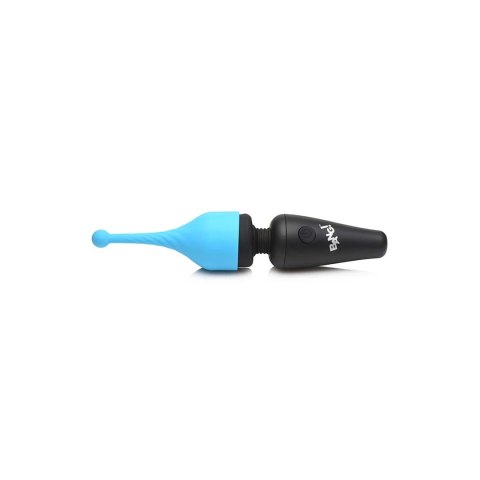 XR Brands - Miniaturowy masażer różdżkowy z 3 końcówkami XR Brands - Miniaturowy masażer różdżkowy z 3 końcówkami