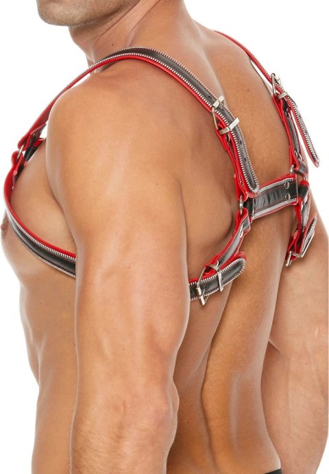 Uprząż z serii Chest Bulldog S/M Ouch! by shots Uprząż z serii Chest Bulldog S/M Ouch! by shots