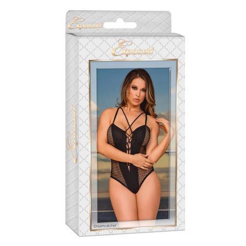 Magic Silk - Body z koronkowymi elementami L/XL Magic Silk - Body z koronkowymi elementami L/XL