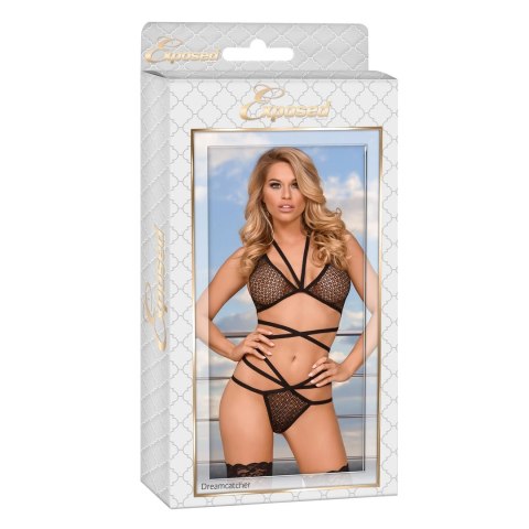 Magic Silk - Komplet - biustonosz z ramiączkami i stringami Magic Silk - Komplet - biustonosz z ramiączkami i stringami