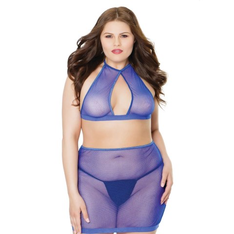 Coquette - Top i spódnica z siateczki - plus size Coquette - Top i spódnica z siateczki - plus size