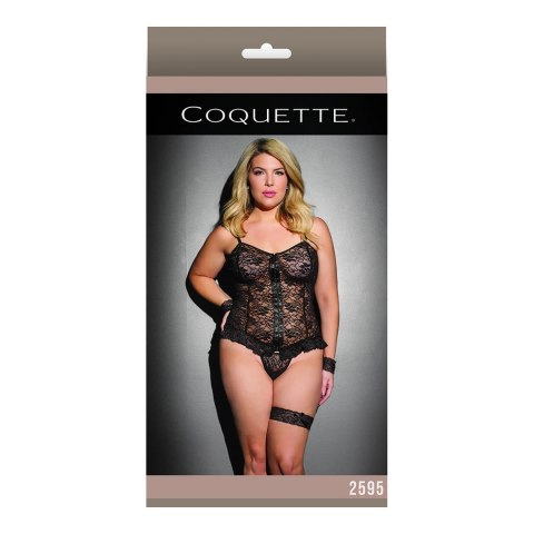 Coquette - Top z ramiączkami i stringami - plus size Coquette - Top z ramiączkami i stringami - plus size