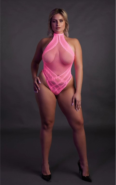 Body z dekoltem w szpic XL/XXXXL Ouch! by shots Body z dekoltem w szpic XL/XXXXL Ouch! by shots